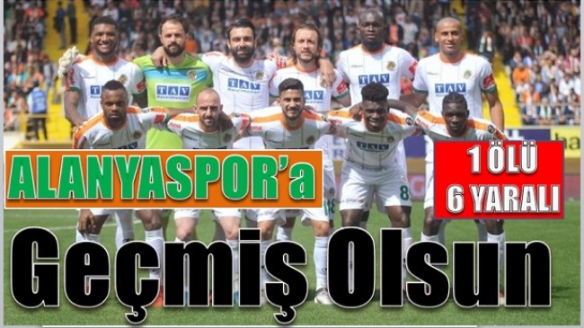 ALANYASPOR’lu Futbolcular Kaza Yaptı