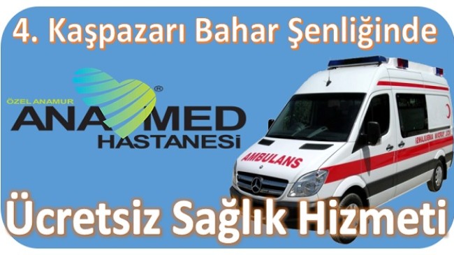 Şenlikte, ANAMED Hastanesinden Ücretsiz Sağlık Hizmeti