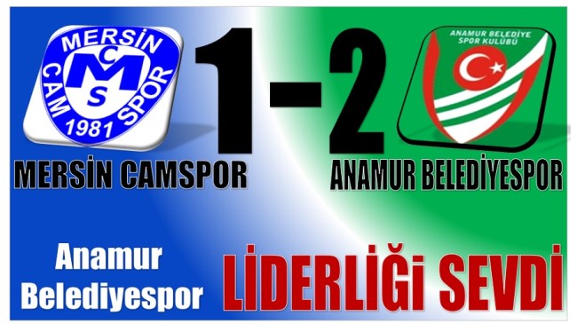 Anamur Belediyespor Liderliği Sevdi