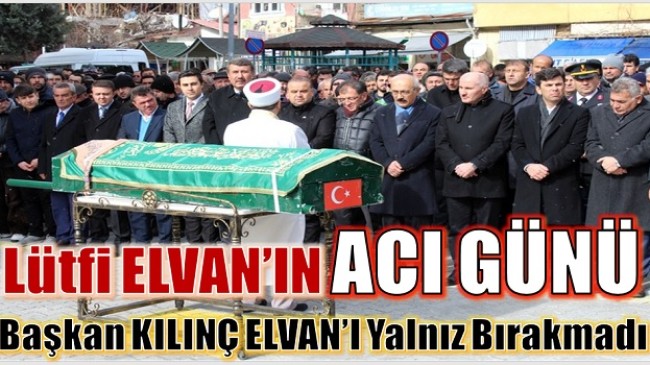 TBMM Plan ve Bütçe Komisyonu Başkanı Lütfi ELVAN’ın ACI GÜNÜ