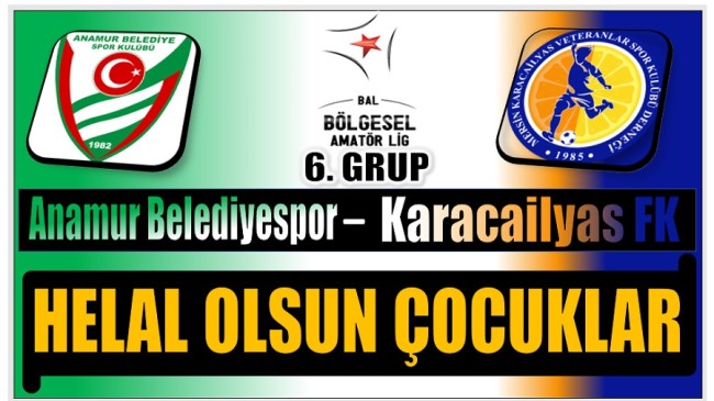 Anamur Belediyespor 10 Kişi ile  BAL’a Devam Dedi