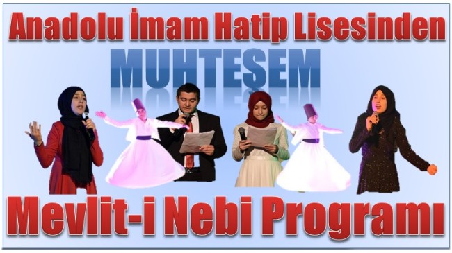 Anamur İHL’den Muhteşem Mevlid-i Nebi Programı