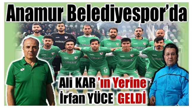 Anamur Belediyespor’da Teknik Direktör Değişti