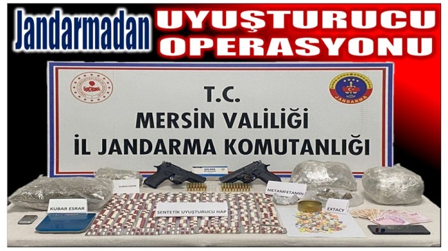 Jandarmadan Uyuşturucu Operasyonu