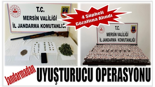 Jandarmadan Uyuşturucu Operasyonu