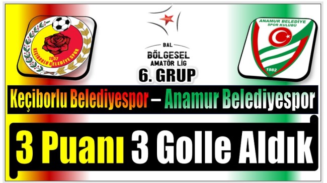 Takımımız 3 Puanı 3 Golle Kazandı