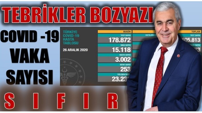 Tebrikler BOZYAZI , Darısı Başımıza