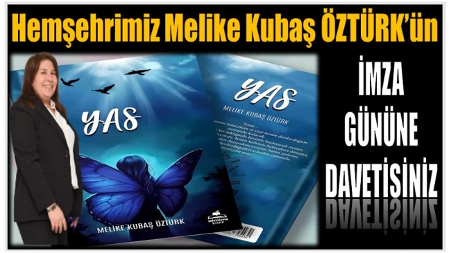 Hemşehrimizin İmza Gününe Davetlisiniz ! ÇİFTÇİLİKTEN YAZARLIĞA UZANAN BİR “YAS “ÖYKÜSÜ.