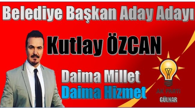 Diş Doktoru Kutlay Özcan Ak Parti’den Aday Adaylığını Açıkladı