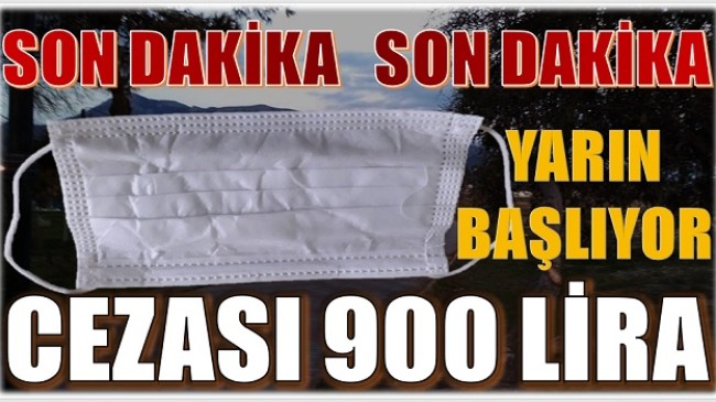 DİKKAT !  CEZASI 900 LİRA