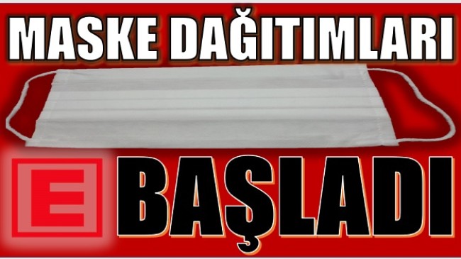 Anamur’da Maske Dağıtımı Başladı