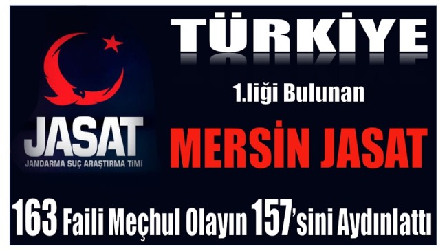 Mersin JASAT, 163 Faili Meçhul Olayın 157 ‘sini Aydınlattı