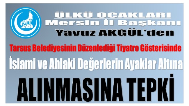 Başkan AKGÜL’den ” Yıldızlar  Altında Yaz Eğlencesi ” Oyununa Tepki !