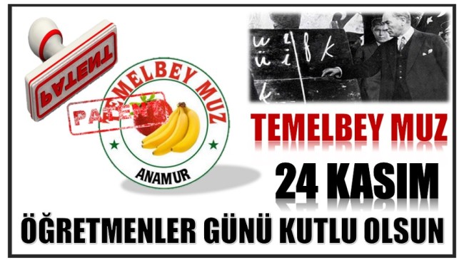 TEMELBEY MUZ’DAN ÖĞRETMENLER GÜNÜ MESAJI