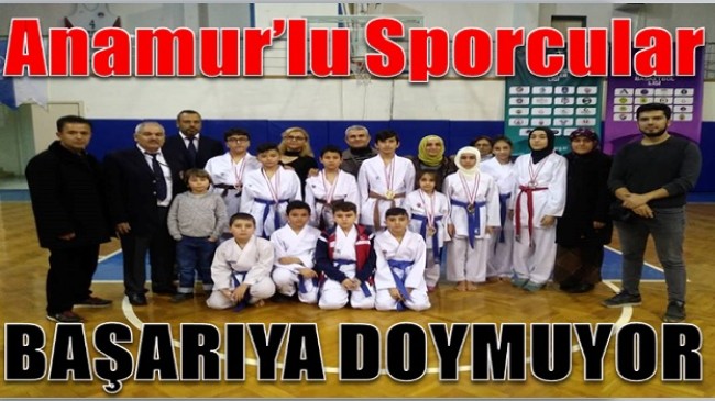 Anamur’lu Sporcular Başarıya Doymuyor