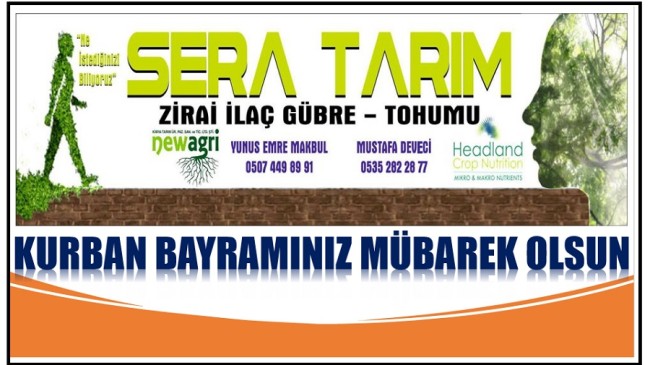 SERA TARIM ” KURBAN BAYRAMI MESAJI “