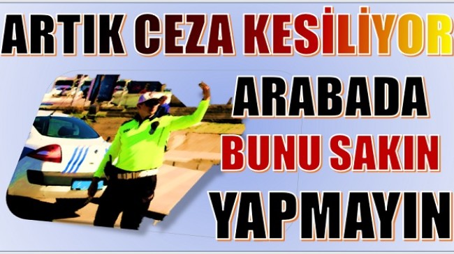 ” DUMANSIZ ARAÇ ” DENETİMLERİ ANAMUR’DA BAŞLADI