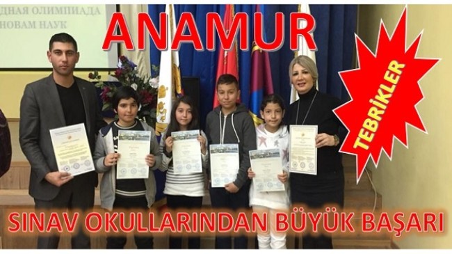 Anamur’lu Öğrencilerden Büyük Başarı