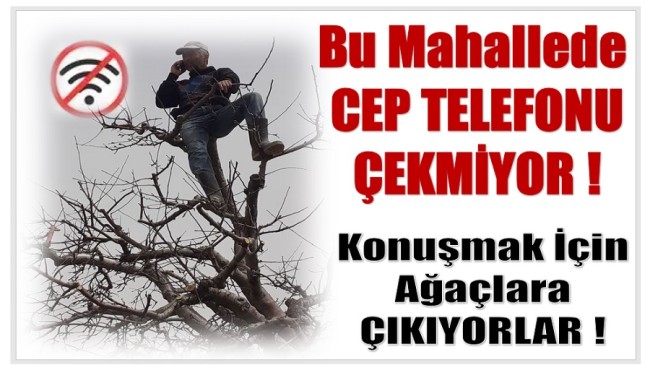 BU MAHALLEDE TELEFON ÇEKMİYOR