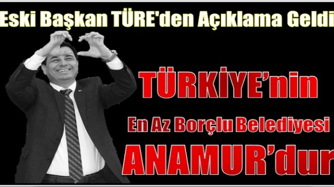 Eski Başkan TÜRE’den Açıklama Geldi