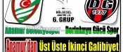 Anamur Belediyespor’dan Üst Üste 2. Galibiyet
