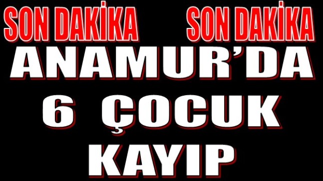 6 Çocuk Kayıp