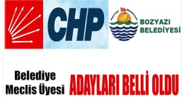 CHP Bozyazı Meclis Üyesi Adayları