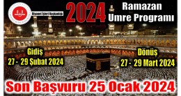 2024 Yılı Ramazan Ayı Umre Kayıtları Başladı