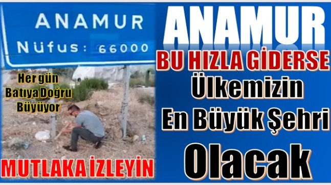 DİKKAT ! Anamur,Batıya Doğru Her Gün Bir Metre Kayıyormuş