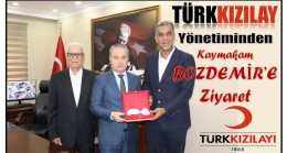 Türk Kızılay Yönetiminden Kaymakam BOZDEMİR’E Ziyaret